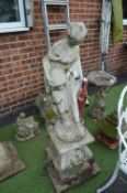 Garden Statute of a Lady Water Carrier