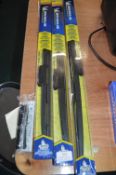 *Three Assorted Michelin Hydro Edge Windscreen Wipers