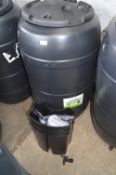 *Ward 210L Water Butt Set with Tap Filler Kit and