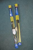 *Two Michelin 28” Hydro Edge Windscreen Wipers