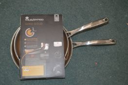 *Master Pro Gyro Gold 2pc Non-Stick Pan Set