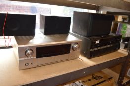 *Onkyo AV Receiver, and a Denon AVR-2807
