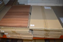 ~16 Walnut Frontal Drawer Panels 500x316mm