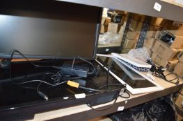 *Contents of Two Shelves to Include Monitors, Printers, etc.