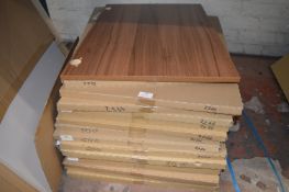 ~15 Walnut Frontal Door Panels 500x700mm