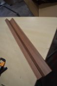 ~30 Natural Dijon Walnut Corner Posts 700x690mm
