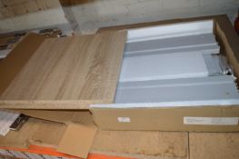 *Flat Packed Wood Effect Cabinet