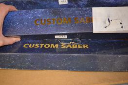 *Two Custom Light Sabers