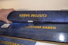 *Two Custom Light Sabers