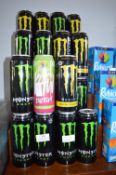 *20+ Cans of Monster Energy Drink