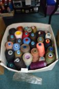 Assorted Spools of Yarn