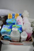 *Toiletries and Sanitary Pads