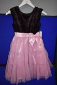 Joanna Michelle Girl’s Party Dress Size: 10 years