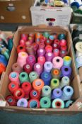 Spools of Assorted Threads