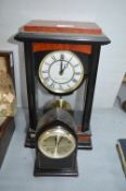 Two Mantel Clocks