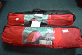 Two Pro Action Two-Man Dome Tents