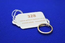 9ct Gold Ring Size: J ~1.9g