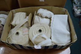 Assorted Laces and Ribbons etc.