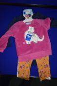 Pekkle Plush Top with Bodysuit & Pants 4pc Set Size: 12 months