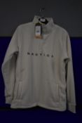 *Nautica Sailing Fleece Top in Cream Size: S
