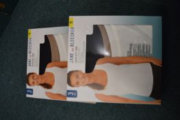 *Two 3pks of Jane & Bleaker Lady's Vest Size: S