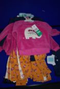 Pekkle Plush Top with Bodysuit & Pants 4pc Set Size: 18 months