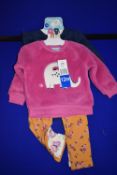 Pekkle Plush Top with Bodysuit & Pants 4pc Set Size: 12 months