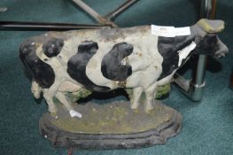 Cast Iron Cow Doorstop