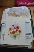 Unmounted Original Watercolour Sketches