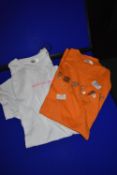 *Two Replay T-Shirts Size: L (1x orange, 1x white)
