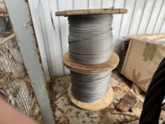 Wire Rope: 500Metres 8MM Unused