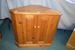Solid Pine Corner TV Stand