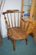 Swedish Spindleback Bobbin Turned Chair