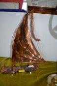 Copper Sailing Raft