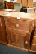Solid Pine Bedside Cabinet