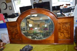 Edwardian Overmantel Mirror