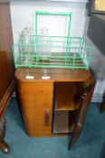 1930's Cabinet, plus Milk Crate and Bottles
