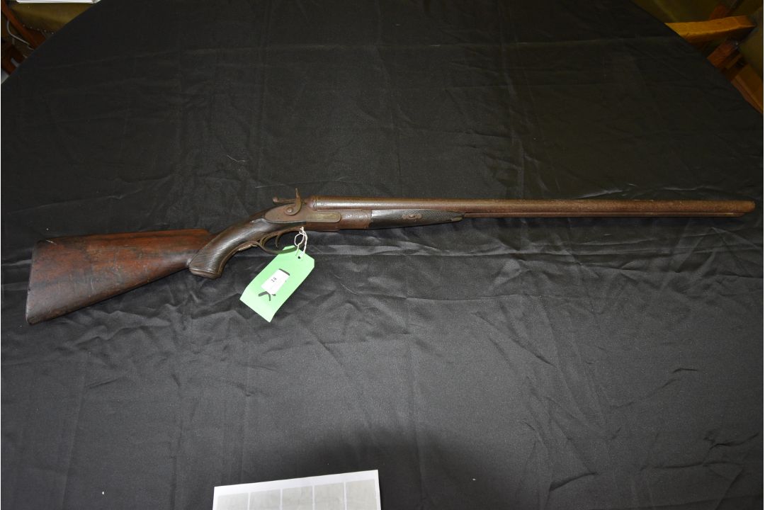 Double Barrel Hamer Action 12-Gauge Shotgun Supplied by E. Balchin of Hull (serial number unknown) - Image 1 of 4