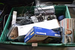 Electrical Items Including Radios, Headphones, Cas