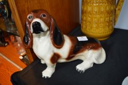 Hull Kingston Pottery Bassett Hound