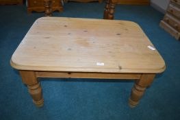Large Solid Pine Coffee Table