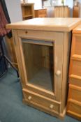 Solid Pine Hi Fi Cabinet