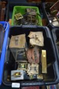 Brass Carriage Clocks, Clock Mechanisms, etc.