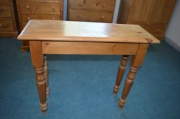 Solid Pine Console Table