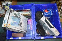 DVD Player, Speakers, Books, etc.