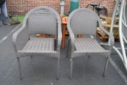 Pair of Garden Patio Chairs