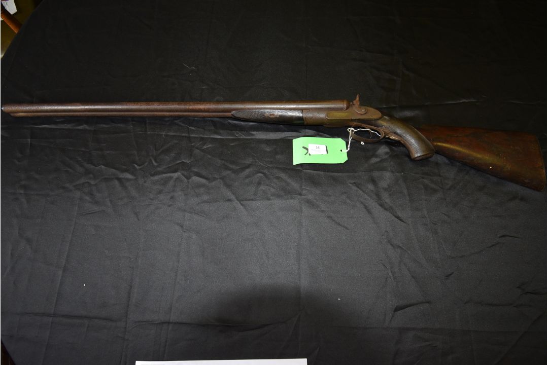 Double Barrel Hamer Action 12-Gauge Shotgun Supplied by E. Balchin of Hull (serial number unknown) - Image 4 of 4