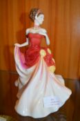 Royal Doulton Pretty Ladies Figurine - Autumn Ball