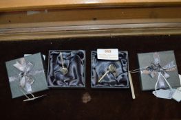 Two hallmarked Sterling Silver Royal Mint Classics