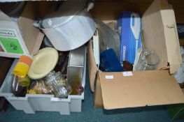 Two Boxes of Kitchenware